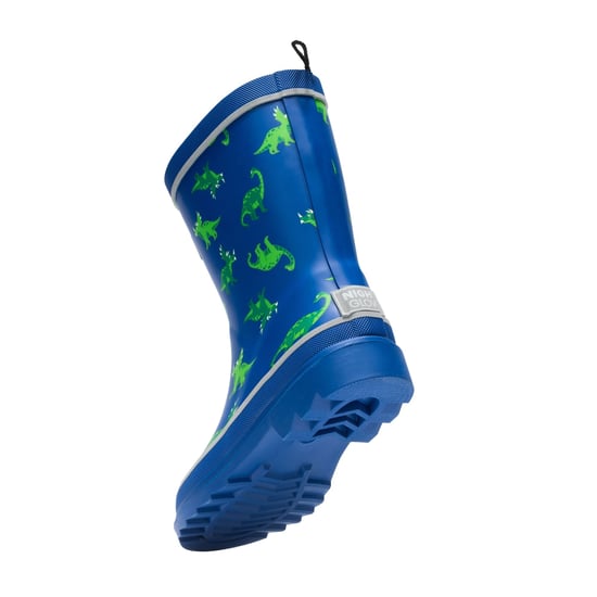 Regatta Childrens/Kids Mudplay III Dinosaur Wellington Boots (Blue Green) - Image 2