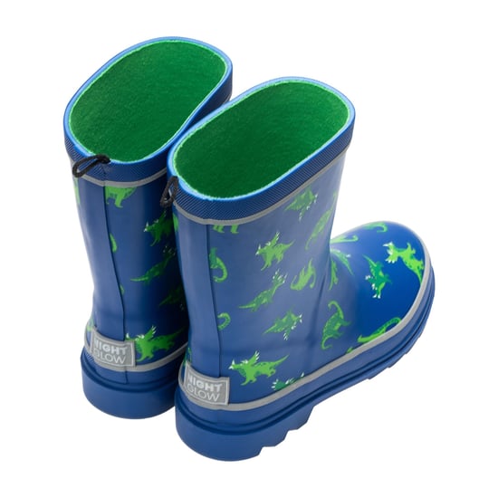 Regatta Childrens/Kids Mudplay III Dinosaur Wellington Boots (Blue Green) - Image 6