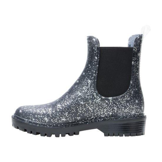 Regatta Childrens/Kids Harriet II Glitter Star Wellington Boots (Black) - Image 3