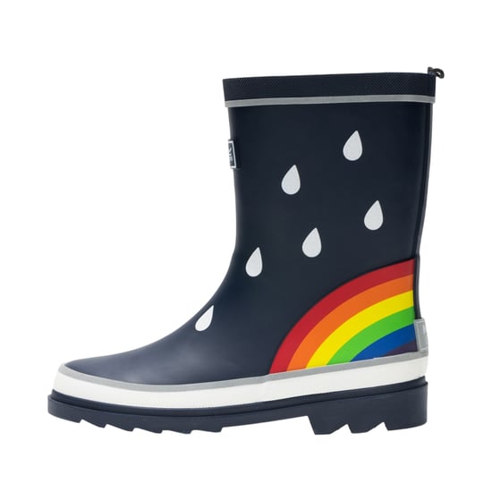 Regatta Childrens/Kids Mudplay III Rainbow Wellington Boots (Navy) - Image 3
