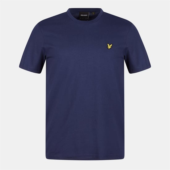 Lyle & Scott Mens Logo Cotton T-Shirt (Navy) - Image 1
