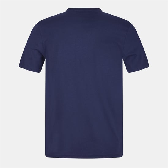 Lyle & Scott Mens Logo Cotton T-Shirt (Navy) - Image 2
