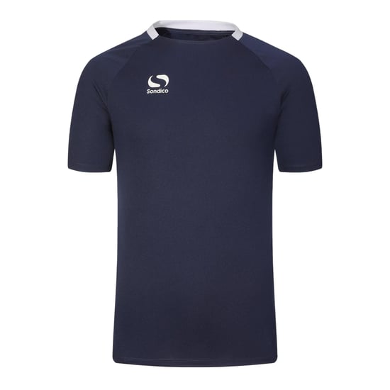 Sondico Mens Fundamental Polyester Football Top (Navy/White) - Image 1