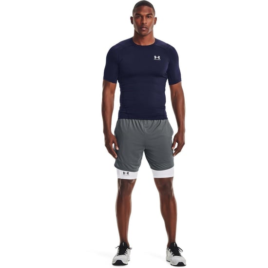 Under Armour Mens HeatGear Training T-Shirt (Navy/White) - Image 5