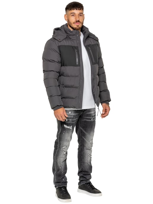 Enzo Milano | Mens Padded Puffer Jacket - Image 5