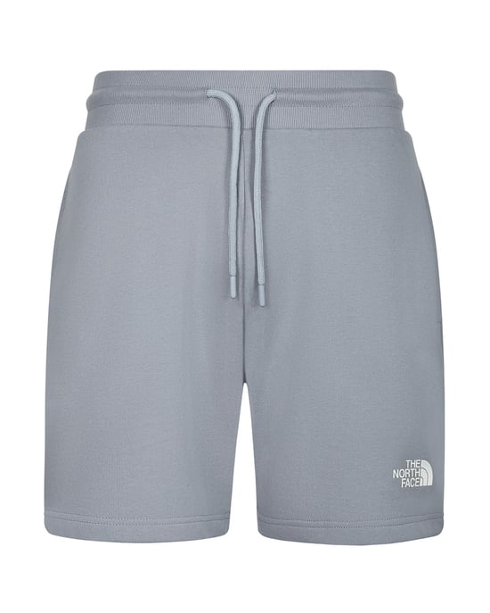 The North Face Globe Grid T-Shirt and Shorts Set Grey - Image 3