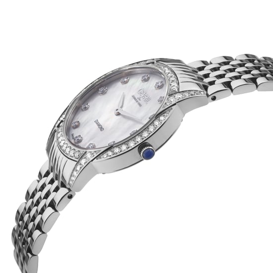 Gevril Women's Airolo Swiss Diamond Watch White MOP Dial Diamond Case 316L Stainless Steel Watch - Image 2