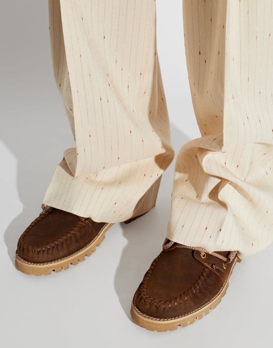 Cruise Tank Sole Lace-Up Boat Shoes - Image 6