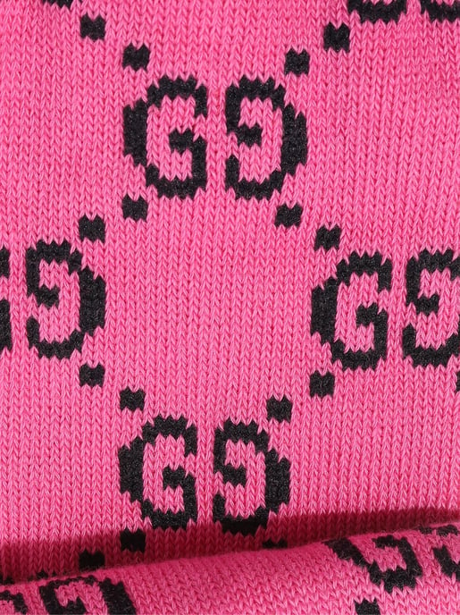 Monogram Logo Långa Strumpor - Image 3
