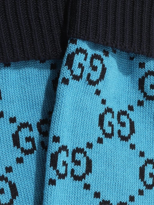 Monogram Logo Långa Strumpor - Image 3
