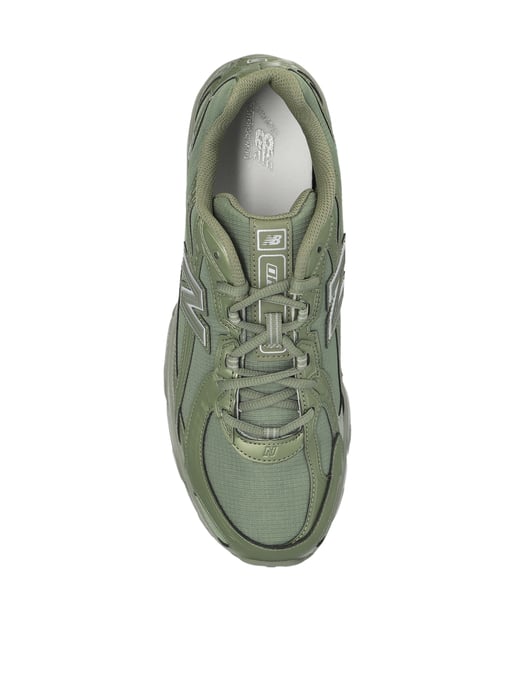 740 Donker olijfgroene kaki sneakers - Image 4