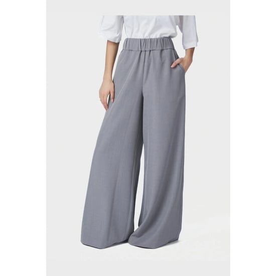 Neo Noir janel structure pants 169941 133 grey melange - Image 2
