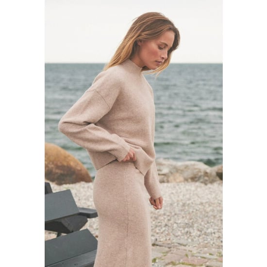 Neo Noir paulina knit blouse 159703 119 sand melange - Image 2