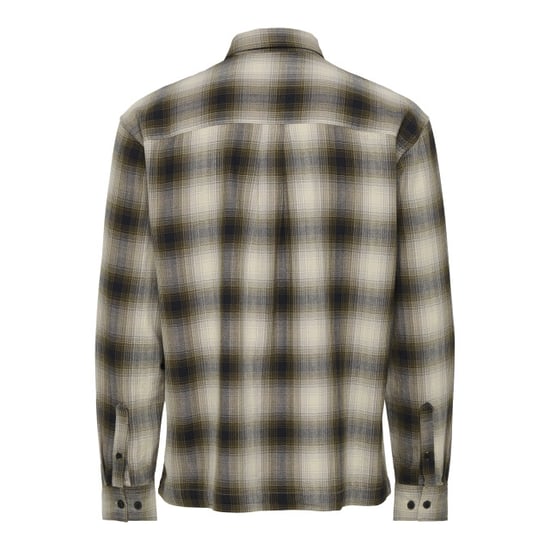 Only & Sons onskosta ls check reg shirt 22039256 rubber - Image 2