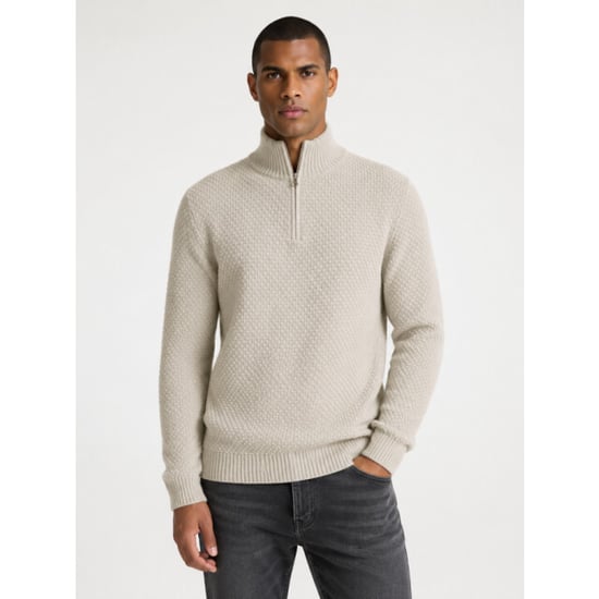 Kronstadt Ks3000015 ksdev half zip 024 beige mix heren trui - Image 1