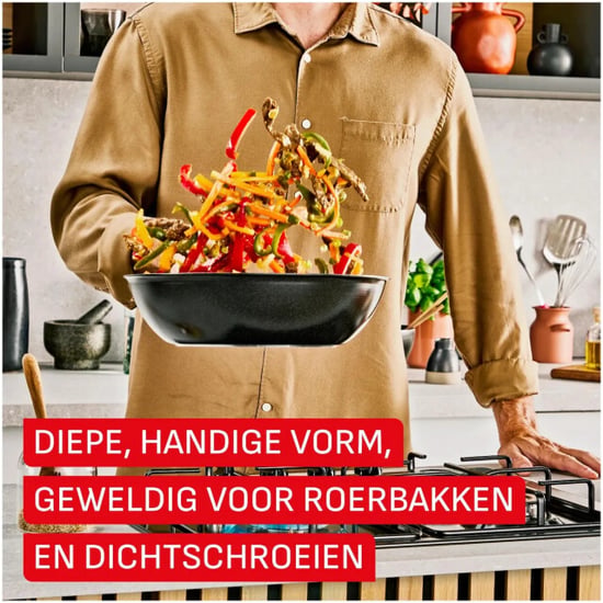 Tefal Excellence keramische wok 28cm - Image 3