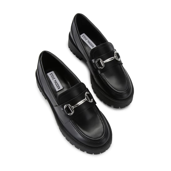 Leather Lando Black Loafers - Image 2