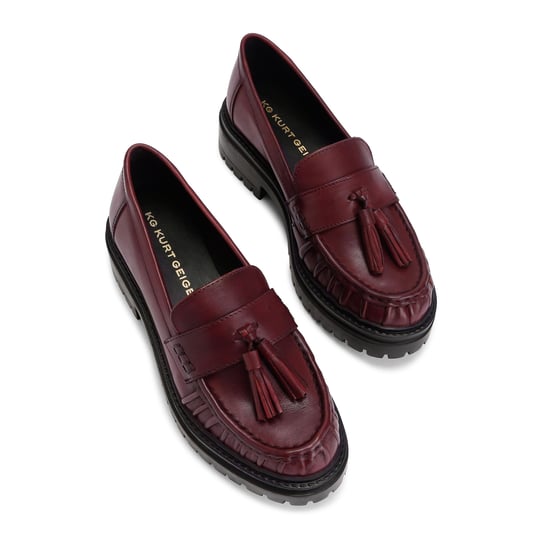 KG Kurt Geiger Leather Tasha Tassel Loafers - Image 2