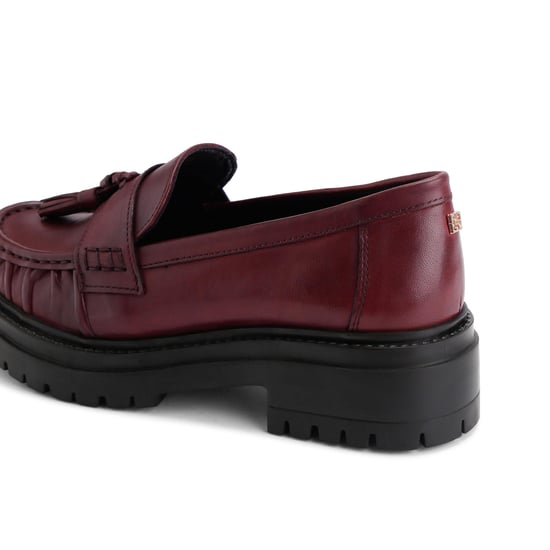 KG Kurt Geiger Leather Tasha Tassel Loafers - Image 3