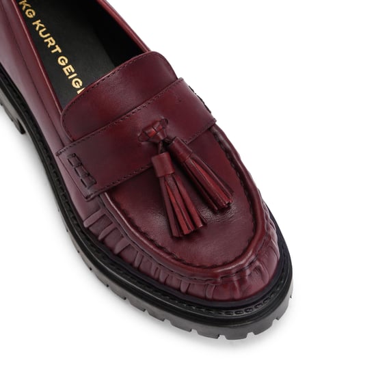 KG Kurt Geiger Leather Tasha Tassel Loafers - Image 4