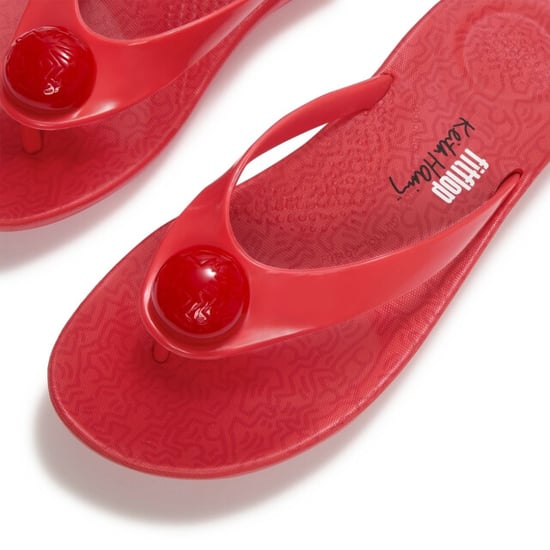 FitFlop X keith haring iqushion button flip-flops - Image 3