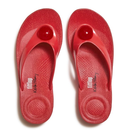 FitFlop X keith haring iqushion button flip-flops - Image 6