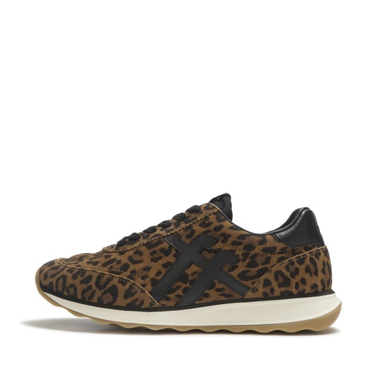 FitFlop Retro-q ff suede leopard trainers - Image 5