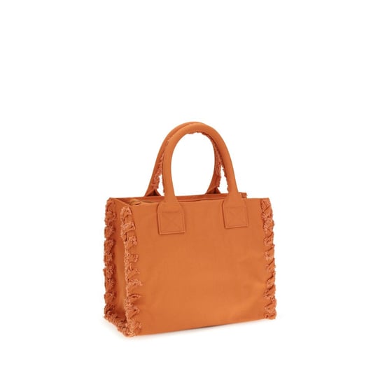 PINKO Oranje Katoenen Schoudertas - Image 3