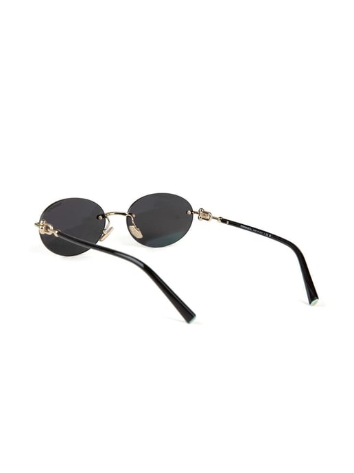 Tiffany Sunglasses Grey/Gold - Image 4