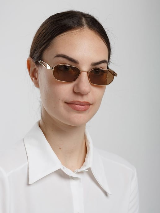 Hickmann Solglasögon Guld/Beige - Image 4