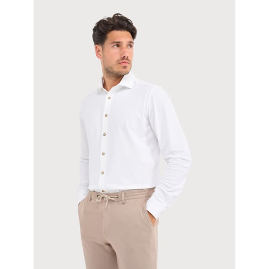 Blue Industry Oxford lounge jersey overhemd | - Image 1