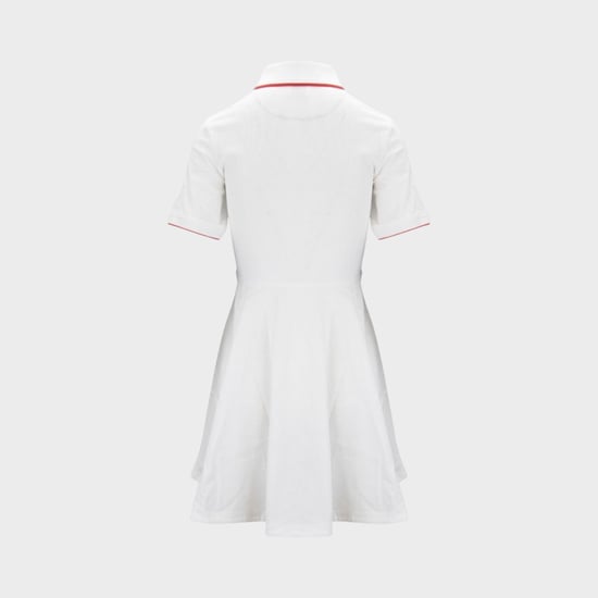 Burberry Keiley Polo Dress - White - Image 3