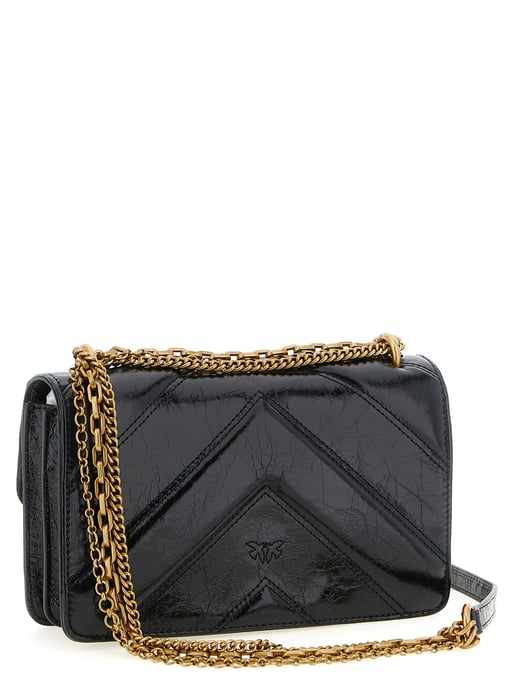 PINKO Svart Kalvskinn Crossbody-väska - Image 2