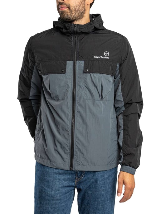 Sergio Tacchini Alba Capuchonjas, Zwart - Image 2