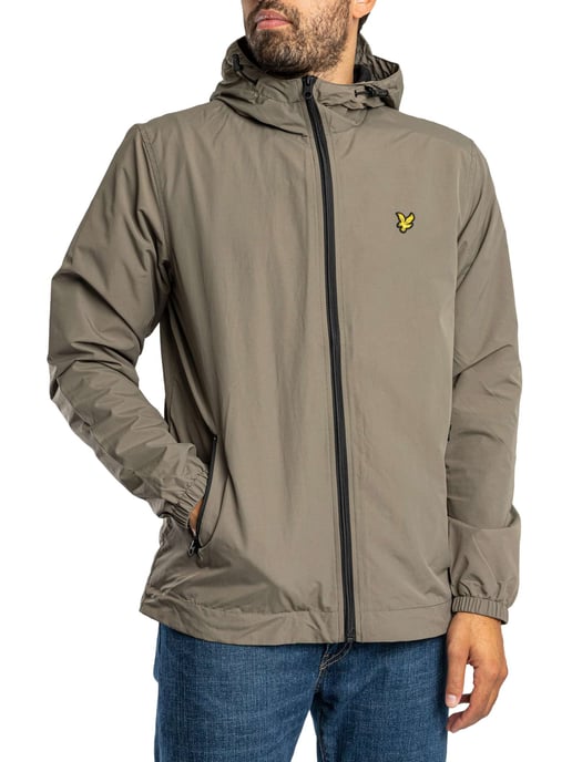 Lyle & Scott Contrasterende Jas Met Capuchon En Ritssluiting, Grijs - Image 2