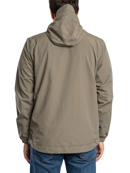 Lyle & Scott Contrasterende Jas Met Capuchon En Ritssluiting, Grijs - Image 3