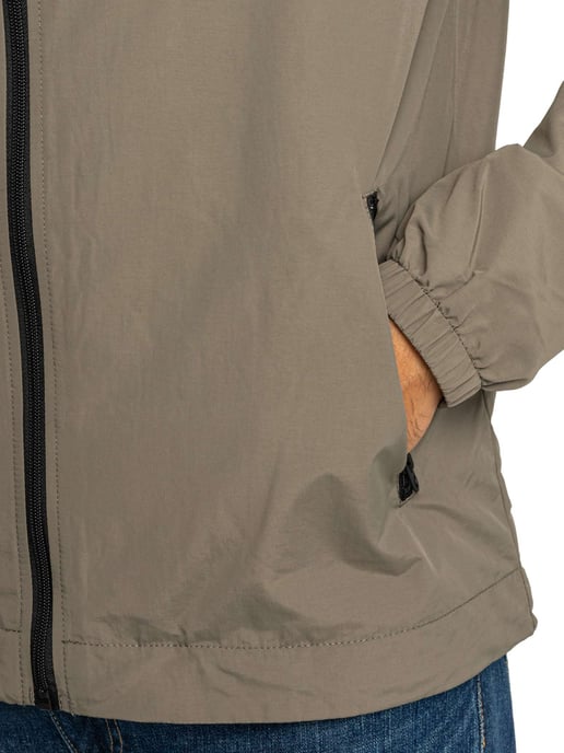 Lyle & Scott Contrasterende Jas Met Capuchon En Ritssluiting, Grijs - Image 4