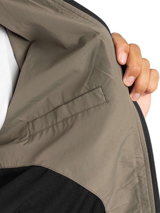 Lyle & Scott Contrasterende Jas Met Capuchon En Ritssluiting, Grijs - Image 6
