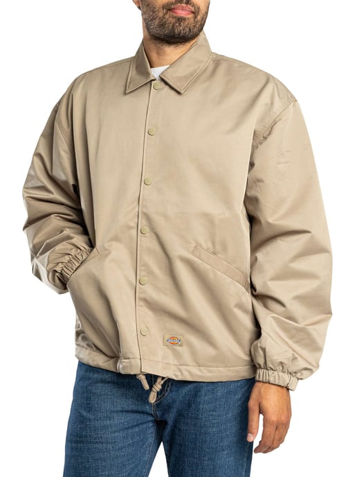 Dickies Parks Coach-Jas, Beige - Image 2