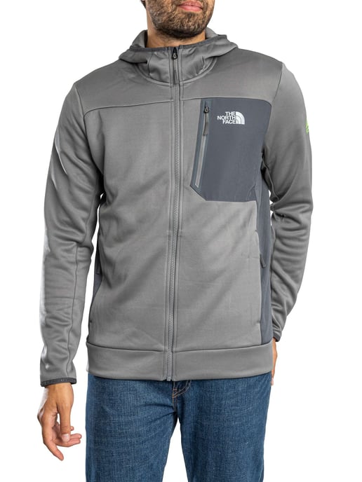 The North Face Logo Hooded Jacket, Grey - Image 2