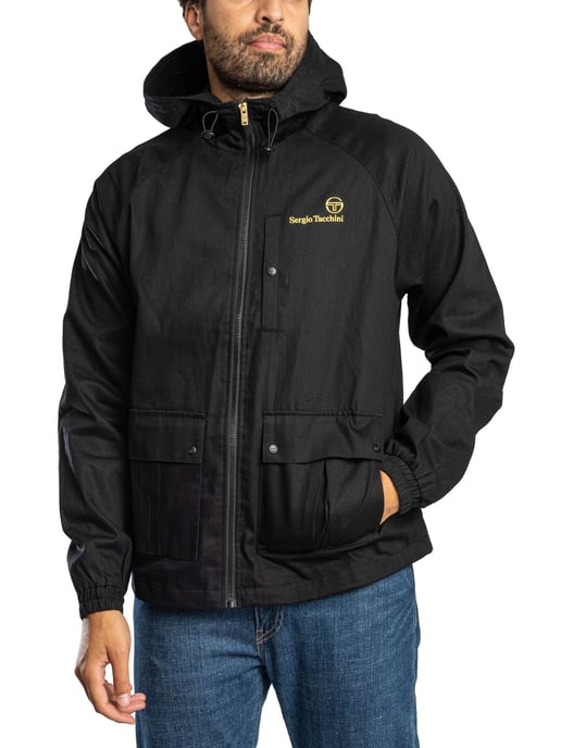 Sergio Tacchini Mancini Capuchonjas, Zwart - Image 1
