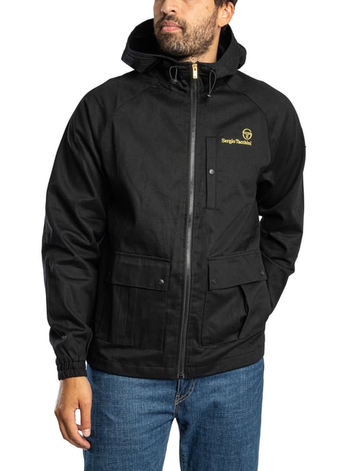 Sergio Tacchini Mancini Capuchonjas, Zwart - Image 2