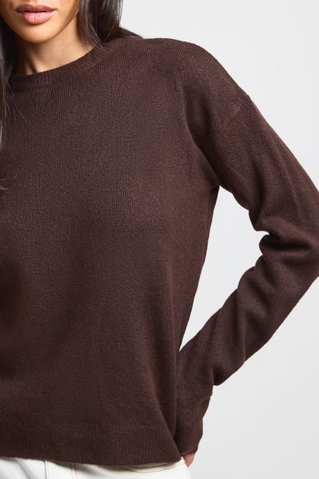 Knitted Crew Neck Jumper - Image 4