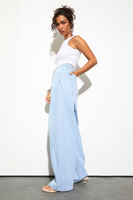 The Tall Mid Waist Barrel Jean - Image 1