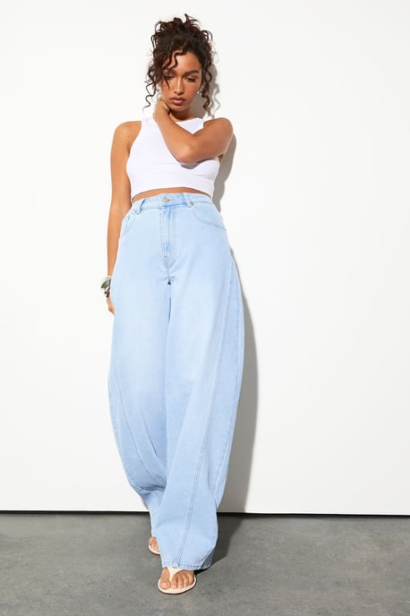 The Tall Mid Waist Barrel Jean - Image 2