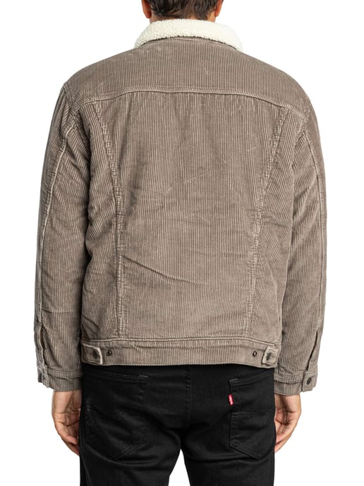 Levi's Relaxte Sherpa-Jas, Grijs - Image 3