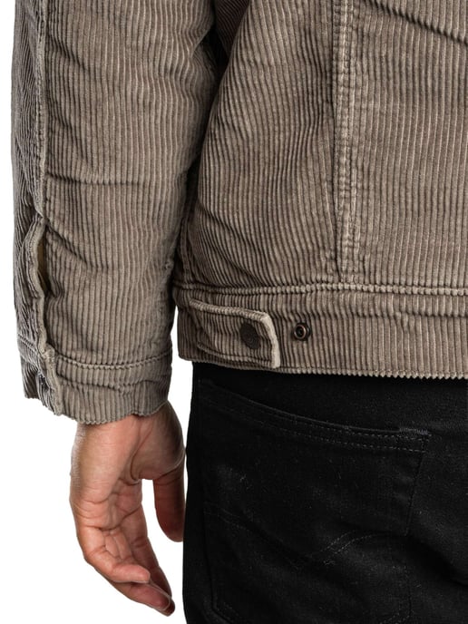 Levi's Relaxte Sherpa-Jas, Grijs - Image 6