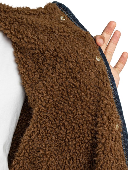 Levi's Sherpa-Jas Met Capuchon, Blauw - Image 6