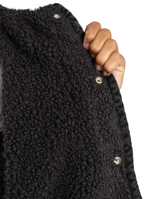 Levi's Sherpa-Jas Met Capuchon, Zwart - Image 6