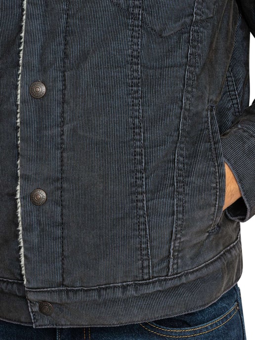 Levi's Type 3 Sherpa Trucker Jacket, Grijs - Image 5